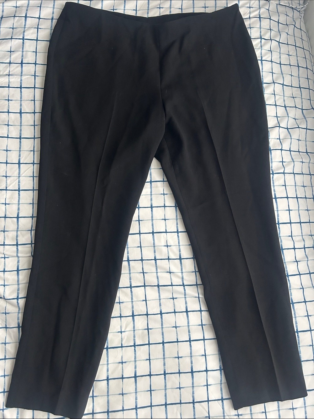 Akris Women's Black Ankle Crop Tailored Pants
